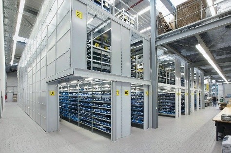 Impression Stahlbau und Systembühnen